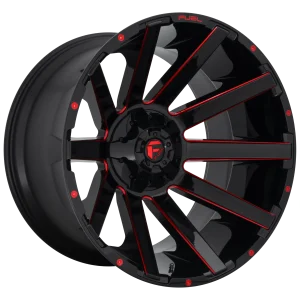 Fuel – D643 CONTRA – Black – 22″x10″ -18mm – Summer Wheels – D64322001847